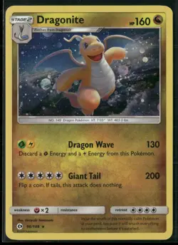 Dragonite 096/149 Holo Promo Cosmos Holo Pokemon LP - Image 1