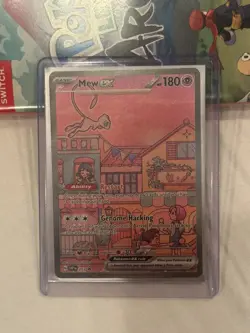 Pokemon TCG Mew EX 053 Scarlet & Violet 151 UPC Promo English - Image 3