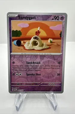 Sandygast - Reverse Holo - 91/167 Twilight Masquerade - Pokemon TCG - Image 1