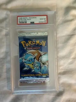 PSA 10 Pokemon Base Booster Packs Full Set Unlimited Wizards of the Coast - Image 4