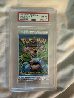 PSA 10 Pokemon Base Booster Packs Full Set Unlimited Wizards of the Coast - Image 5