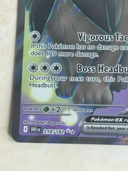 Arvens Mabosstiff EX 218/182 Pokemon TCG Destined Rivals - Image 4