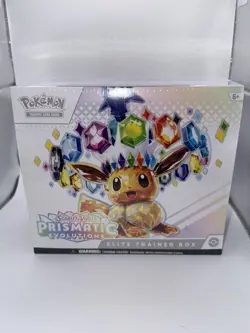 Pokemon TCG Scarlet Violet Prismatic Evolutions ETB Elite Trainer Box NEW SEALED - Image 1