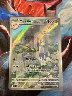 Mienshao 200/182 SV Paradox Rift Illustration Rare Pokemon NM - Image 1