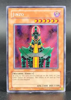 Yu-Gi-Oh Jinzo BPT-011 Secret Rare 2003 Collectors Tin VLP/NM - Image 1