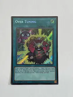 YuGiOh! TCG || Over Tuning - BLGG-EN034 - Secret Rare - Image 1