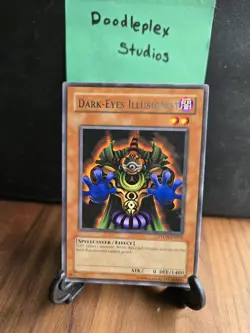 Dark-Eyes Illusionist Rare Unlimited Very Lightly Played/Near Mint PTDN-EN092 - Image 1