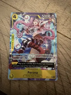 One Piece TCG Perona Rare Alt Art (OP14-111) English/Near Mint - Image 1