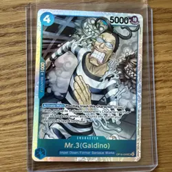 One Piece: The Time of Battle - Mr.3(Galdino) (SR) - OP16-056 - Foil - Image 1