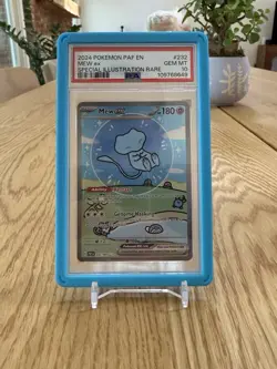 Pokemon Mew EX Bubble Mew PSA 10 Gem Mint 232/091 Sir SV Paldean Fates 2024 - Image 1