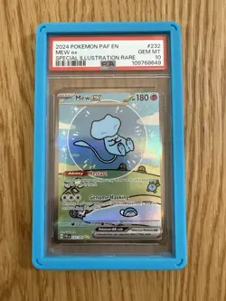 Pokemon Mew EX Bubble Mew PSA 10 Gem Mint 232/091 Sir SV Paldean Fates 2024 - Image 3