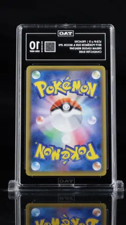 2019 Pokemon Japanese Dream League Pikachu Character Rare 054 TAG 10 Gem Mint - Image 2