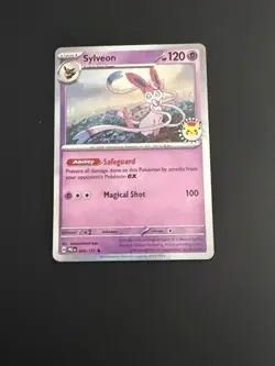 Pokemon TCG Sylveon 040/131 Prismatic Evolution Pokemon Day 2025 Promo - Image 1