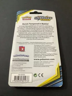 2019 Pokemon Sun & Moon Unbroken Bonds 1-pack Blister Pikachu SEALED - Image 2