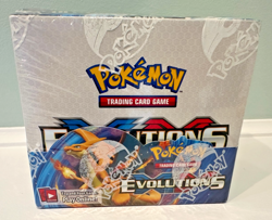 2016 POKEMON XY EVOLUTIONS FACTORY SEALED BOOSTER BOX - 36 PACKS - Pokemon TCG - Image 1