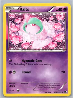 Ralts RC8/RC25 Holo C Legendary Treasures: Radiant Collection LP Pokemon - Image 1