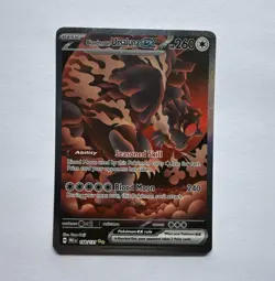 Pokemon TCG Bloodmoon Ursaluna ex 168/131 Prismatic Evolutions SIR Holo Eng - Image 1