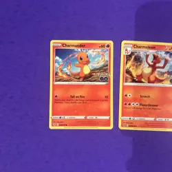 CHARMANDER CHARMELEON CHARIZARD HOLO SET LOT Pokemon Go Complete Evolution 🔥 - Image 5