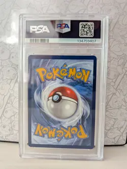 2000 Pokemon Center Stamped Team Rocket's Tyranitar Cosmos Holo PSA 9 - Image 3