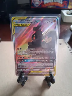Marshadow & Machamp GX 199/214 Pokemon Unbroken Bonds Tag Team NM - Image 1