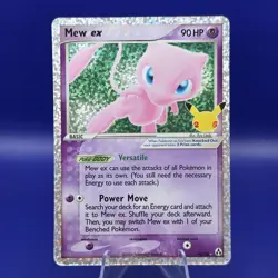 Mew ex 88/92 Celebrations Classic Collection Holo Rare Pokemon NM - Image 1