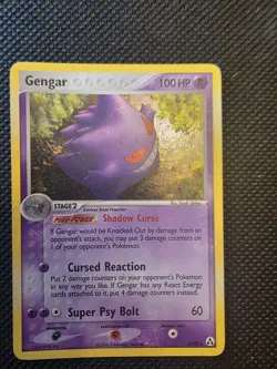 Gengar 5/92 Legend Maker Holo Ultra Rare Pokemon TCG Nintendo HP - Image 1