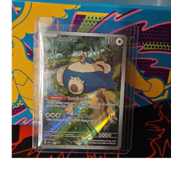 Pokemon 151 Snorlax 051 Scarlet & Violet Black Star Promo Full Art Holo - Image 1