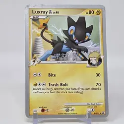 Pokemon Luxray GL 9/111 2009 World Championship Deck Pokemon - Image 1