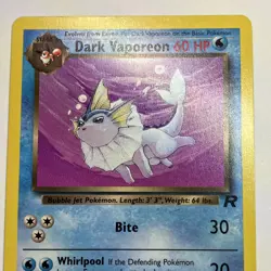Dark Vaporeon 45/82 Team Rocket - NM - Image 3