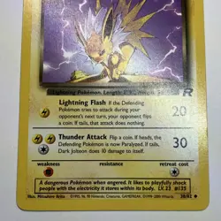 Dark Jolteon 38/82 Team Rocket Non-Holo- NM - Image 4