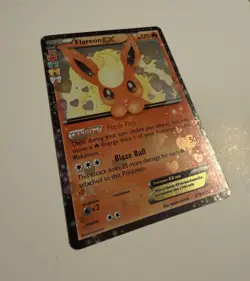 Pokemon TCG Flareon EX RC6/RC32 Generations Radiant Collection Holo 2016 - Image 4