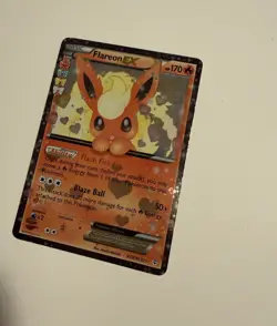 Pokemon TCG Flareon EX RC6/RC32 Generations Radiant Collection Holo 2016 - Image 5