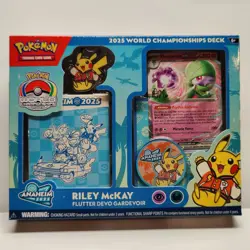 Pokemon TCG 2025 World Championships Deck Riley McKay Flutter Devo Gardevoir - Image 1