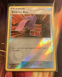 Pokemon TCG Surprise Box Reverse Holo 187/214 Unbroken Bonds NM - Image 1