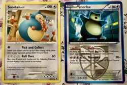X2 Pokemon Rares Snorlax 33/111 Rising Rivals & Snorlax 101/135 Plasma Storm. NM - Image 1
