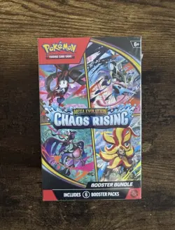 Pokemon TCG: Chaos Rising Single Booster Bundle Pokemon Center Factory Sealed - Image 1