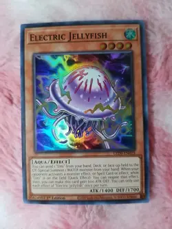 Yu-Gi-Oh! - Electric Jellyfish 2022 LED9-EN019 Super Rare 1st Edition - Image 1