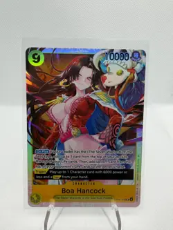 Boa Hancock OP14-112 Super Rare The Azure Sea's Seven One Piece Near Mint - Image 1