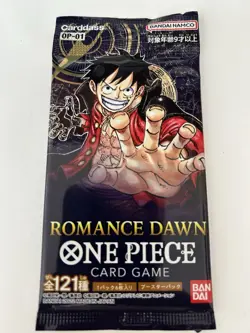 One Piece TCG Japanese Romance Dawn OP-01 Booster Pack - Image 1