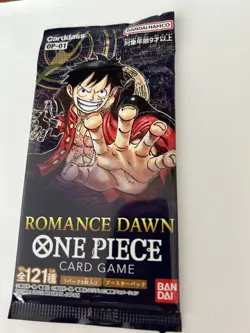 One Piece TCG Japanese Romance Dawn OP-01 Booster Pack - Image 2