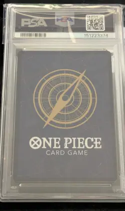One Piece Monkey D. Luffy Wanted Alt Art Foil OP13-118 PSA 10 - Image 2