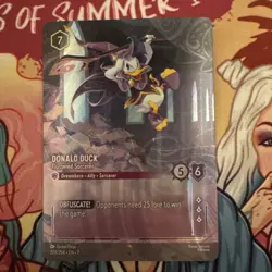ENCHANTED - Donald Duck - Flustered Sorcerer [209/204] Disney Lorcana [Archazia] - Image 1