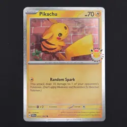 Pokemon TCG Card Pikachu 051/162 Temporal Forces Pokemon Day 2026 Promo - NM - Image 1