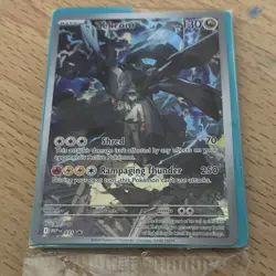 Pokemon N's Zekrom 031 Mega Evolution Promo Holo Promo EN 130 HP TCG Card - Image 1