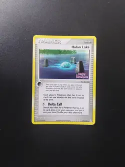 Holon Lake 87/110 EX Holon Phantoms NM Stamped Holo Pokemon Card - Image 1