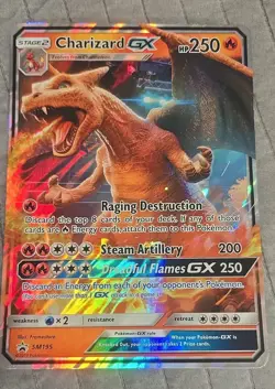 Charizard GX - (SM Black Star Promo) SM195 Jumbo Cards Holo - Image 1
