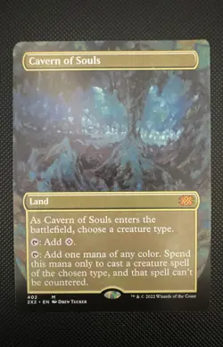 Cavern of Souls (Borderless) Double Masters 2022 Regular - Image 1