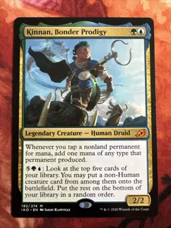 Kinnan, Bonder Prodigy Ikoria: Lair of Behemoths Magic the Gathering - Image 1