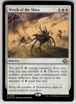 Wrath of the Skies Rare Modern Horizons 3 49 MTG Near Mint 2024 - Image 1