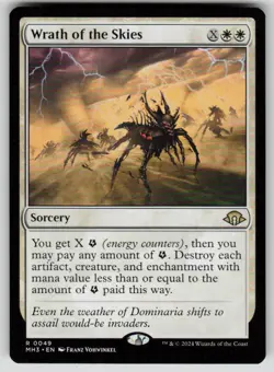 Wrath of the Skies Rare Modern Horizons 3 49 MTG Near Mint 2024 - Image 1